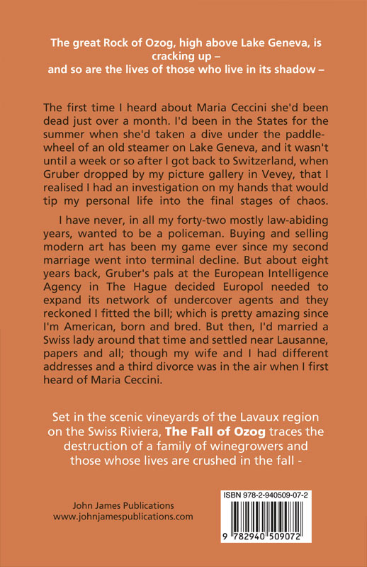 The Fall of Ozog Backcover